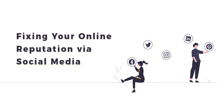Fixing Your Online Reputation via Social Media